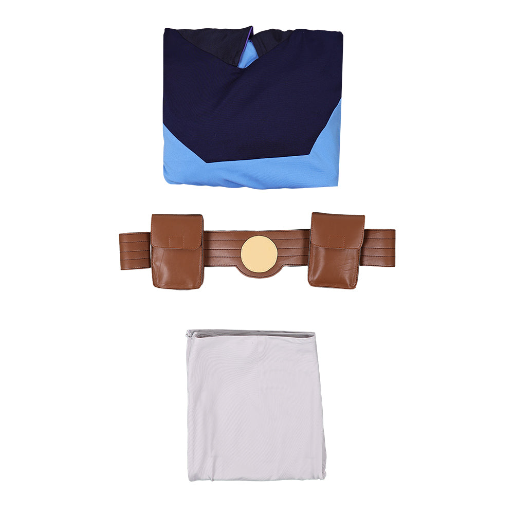 Thragg Kostüm Set Invincible Thragg weiß blau Cosplay Outfit