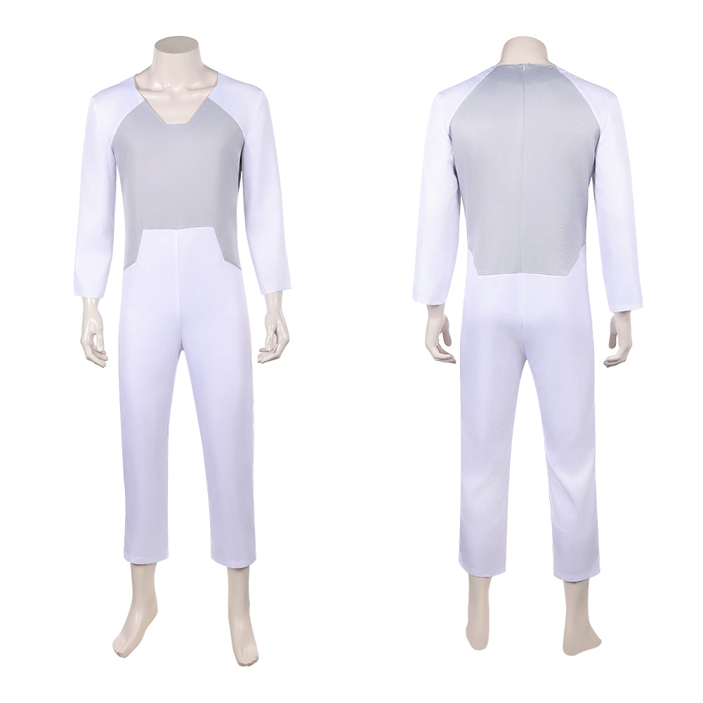 Thragg weiß Overall Invincible Thragg Cosplay Jumpsuit