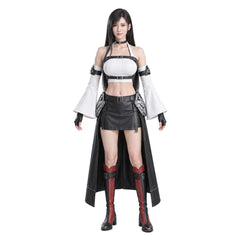 Tifa Lockhart schwarz Kostüm Set Final Fantasy VII Tifa Lockhart Cosplay Outfit