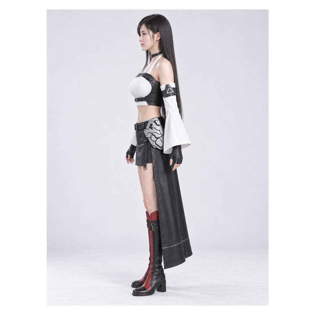 Tifa Lockhart schwarz Kostüm Set Final Fantasy VII Tifa Lockhart Cosplay Outfit