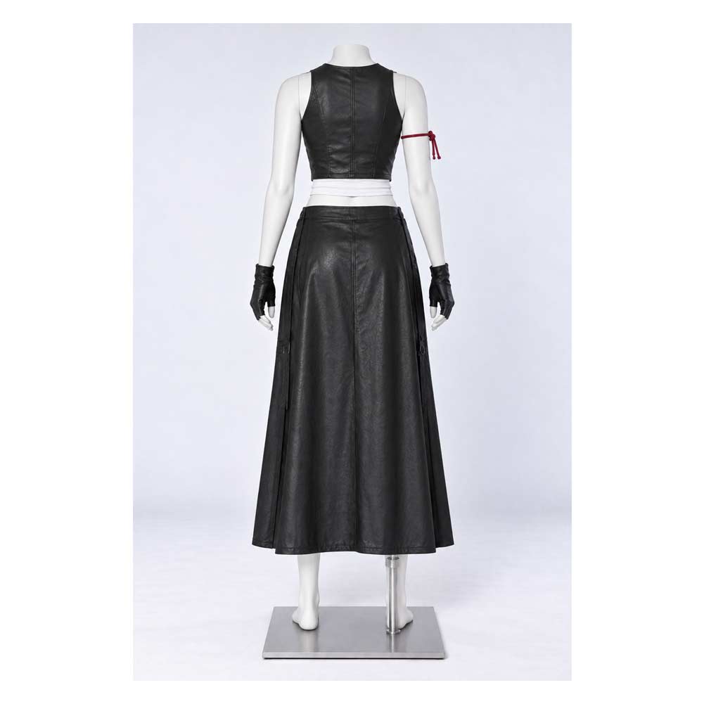 Tifa Lockhart schwarz Kostüm Set Final Fantasy VII Tifa Lockhart Cosplay Outfit