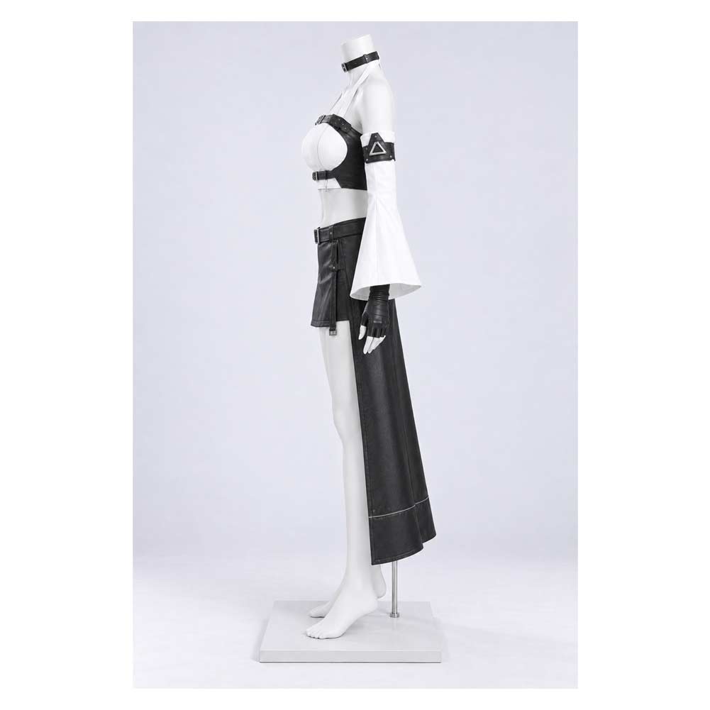 Tifa Lockhart schwarz Kostüm Set Final Fantasy VII Tifa Lockhart Cosplay Outfit