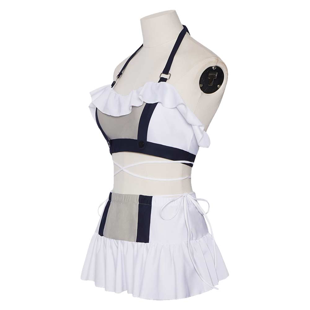 Tifa Lockhart weiß Kostüm Set Final Fantasy VII Tifa Lockhart Cosplay Outfit