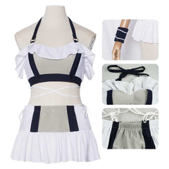 Tifa Lockhart weiß Kostüm Set Final Fantasy VII Tifa Lockhart Cosplay Outfit
