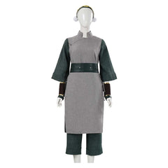 Toph Beifong grau Kostüm Set Avatar: The Last Airbender Toph Cosplay Outfit