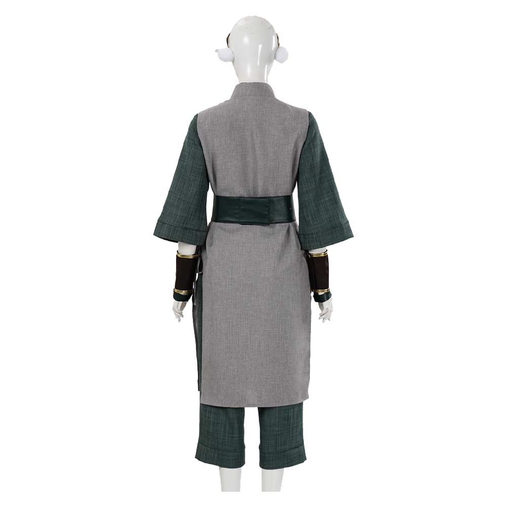 Toph Beifong grau Kostüm Set Avatar: The Last Airbender Toph Cosplay Outfit