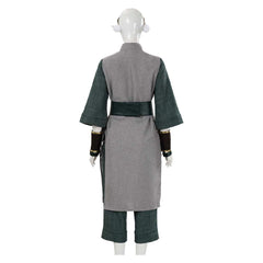 Toph Beifong grau Kostüm Set Avatar: The Last Airbender Toph Cosplay Outfit