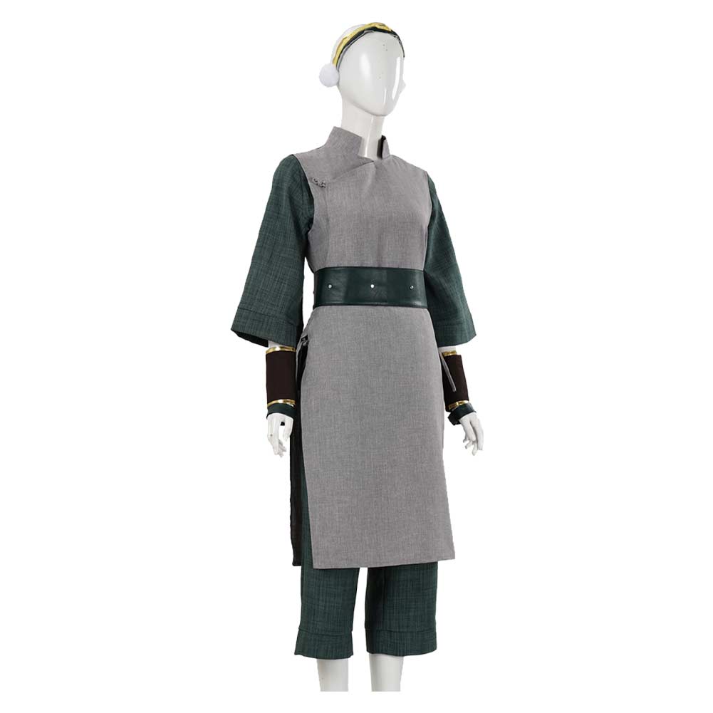 Toph Beifong grau Kostüm Set Avatar: The Last Airbender Toph Cosplay Outfit