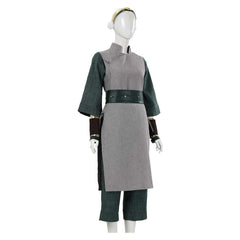 Toph Beifong grau Kostüm Set Avatar: The Last Airbender Toph Cosplay Outfit