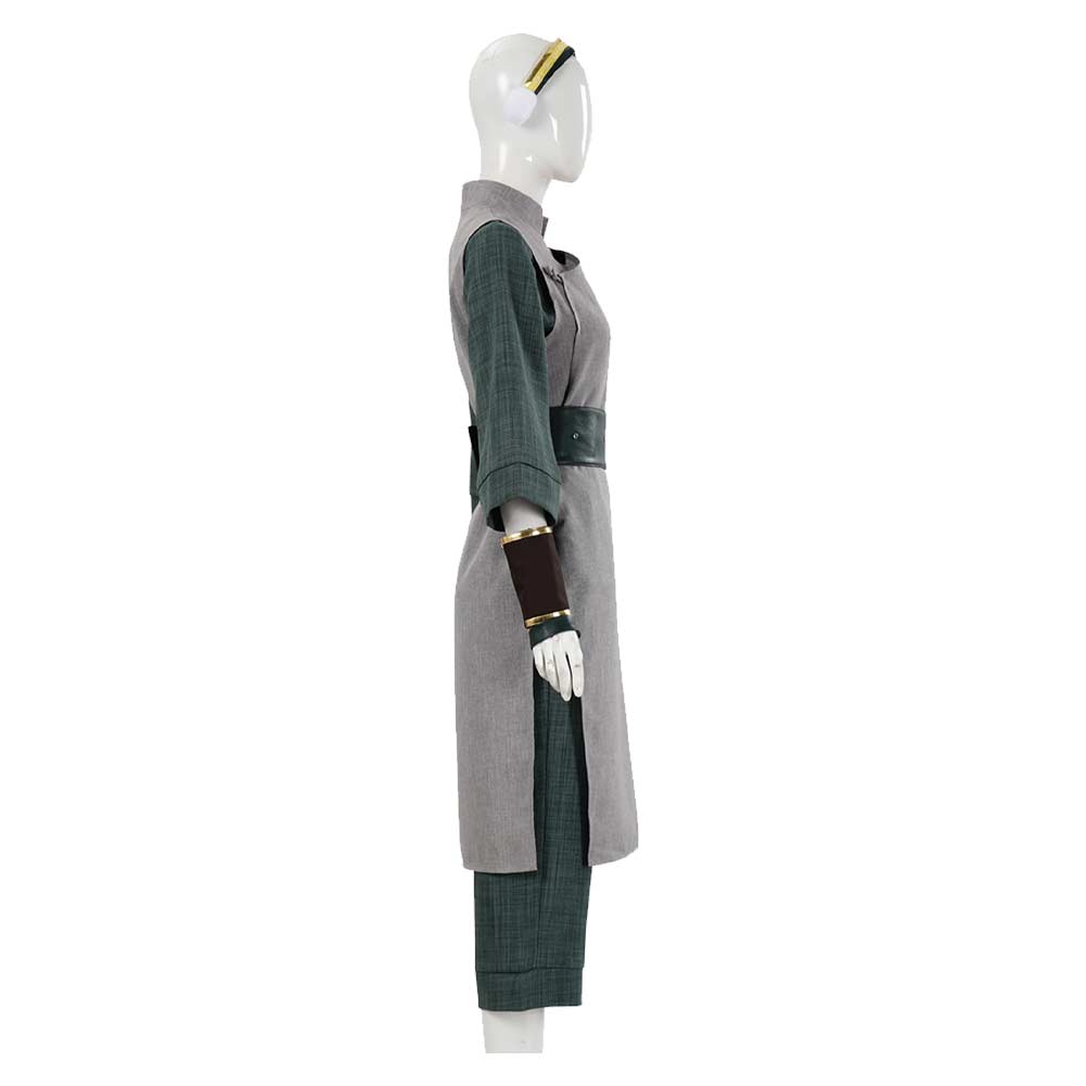 Toph Beifong grau Kostüm Set Avatar: The Last Airbender Toph Cosplay Outfit