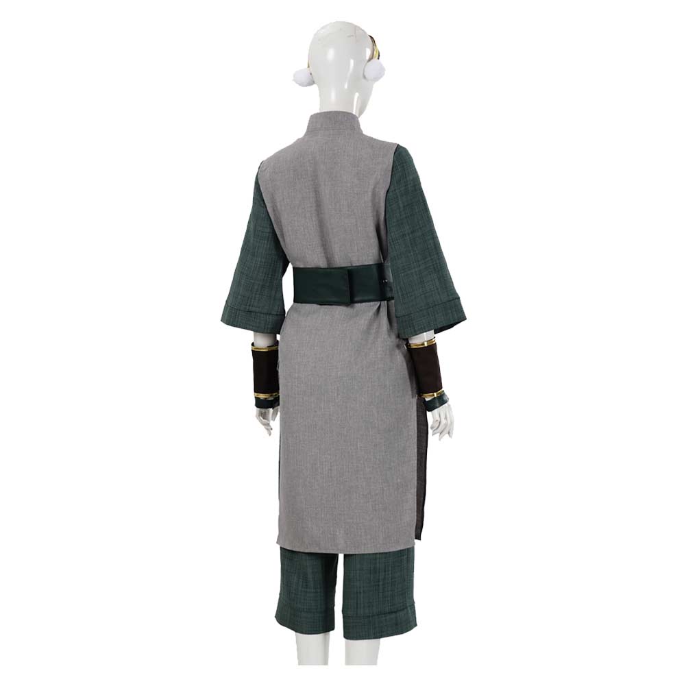 Toph Beifong grau Kostüm Set Avatar: The Last Airbender Toph Cosplay Outfit