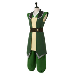 Toph Beifong grün Kostüm Set Avatar: The Last Airbender Toph Beifong Cosplay Outfit