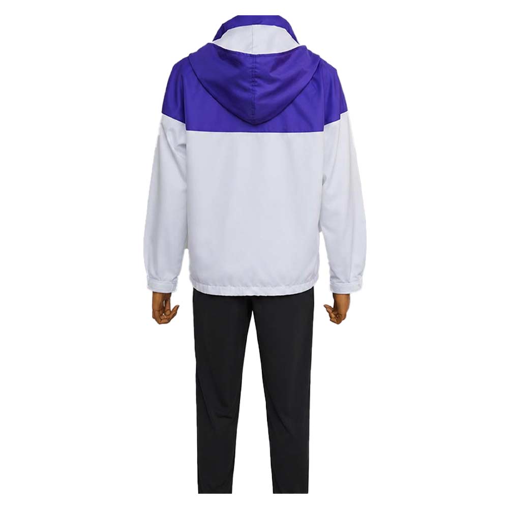 Toshiro Kamiya schwarz weiß lila Kostüm Set Fool Night Toshiro Kamiya Cosplay Outfit