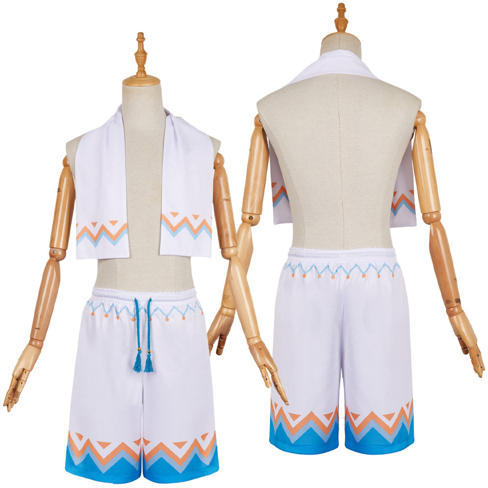 Traveler Aether Kostüm Genshin Impact Cosplay Halloween Karneval Outfits