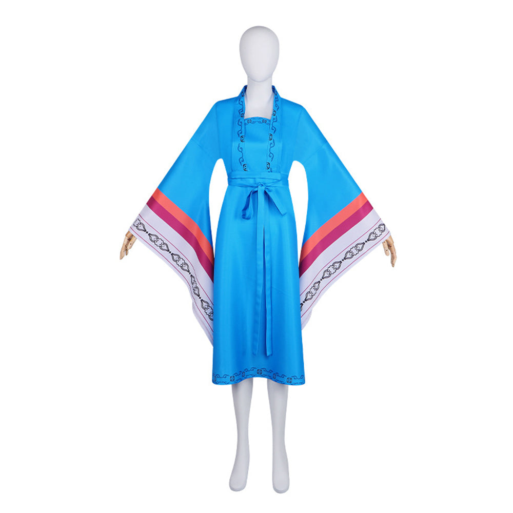 Trio Girlgroup Rumi Dämonenjägerin Honmoon Rumi Mudang Cosplay Kostüm