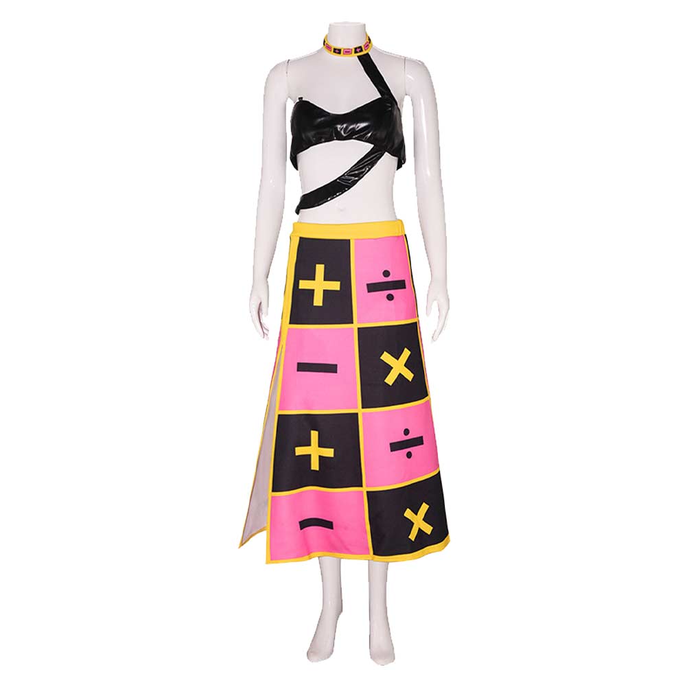 Trish Una rosa Kostüm Set JoJo's Bizarre Adventure Trish Una Cosplay Outfit