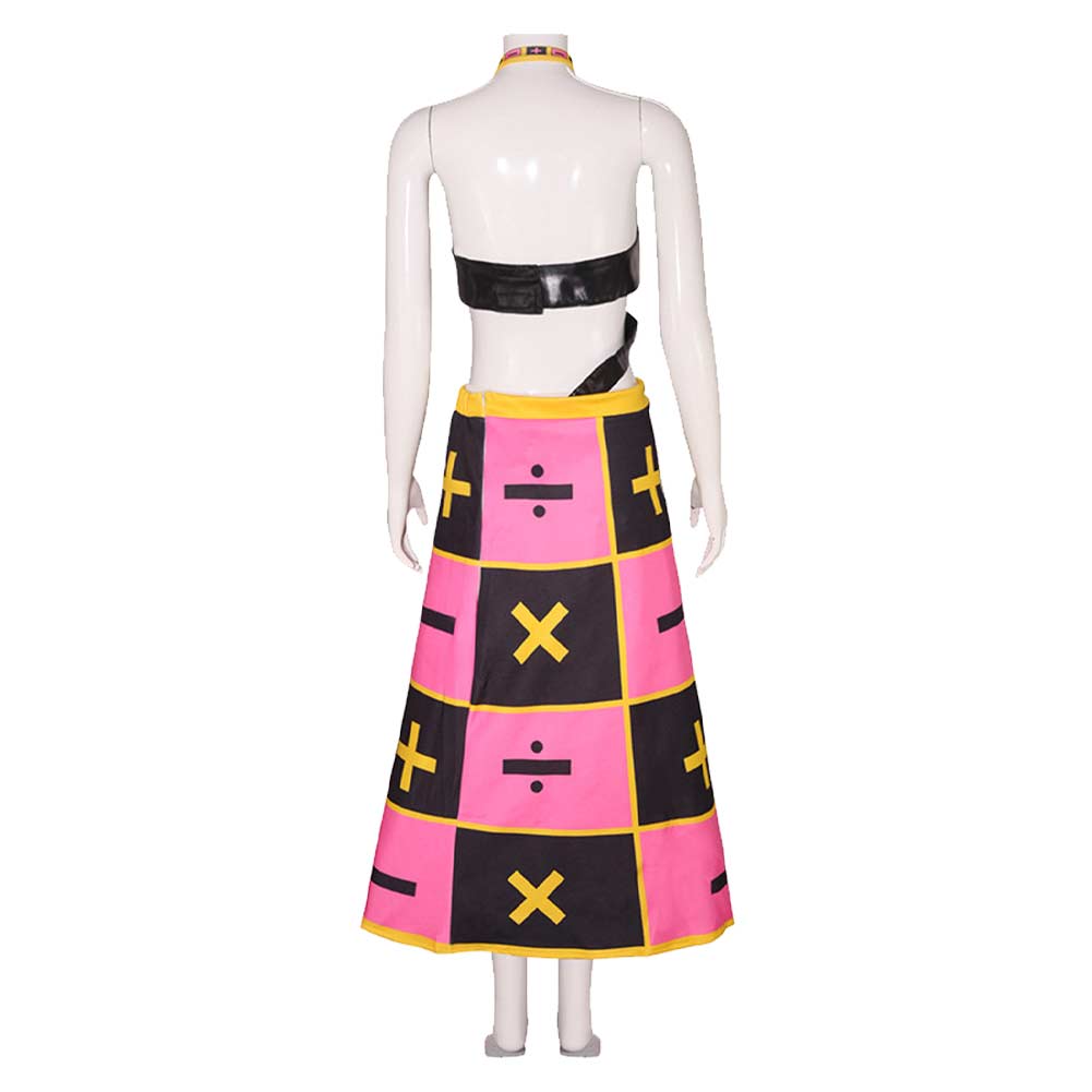 Trish Una rosa Kostüm Set JoJo's Bizarre Adventure Trish Una Cosplay Outfit