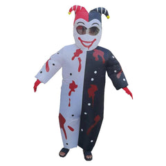 unisex Erwachsene Cosplay Kostüm Outfits Halloween Karneval Anzug Halloween Joker Aufblasbare Kleidung