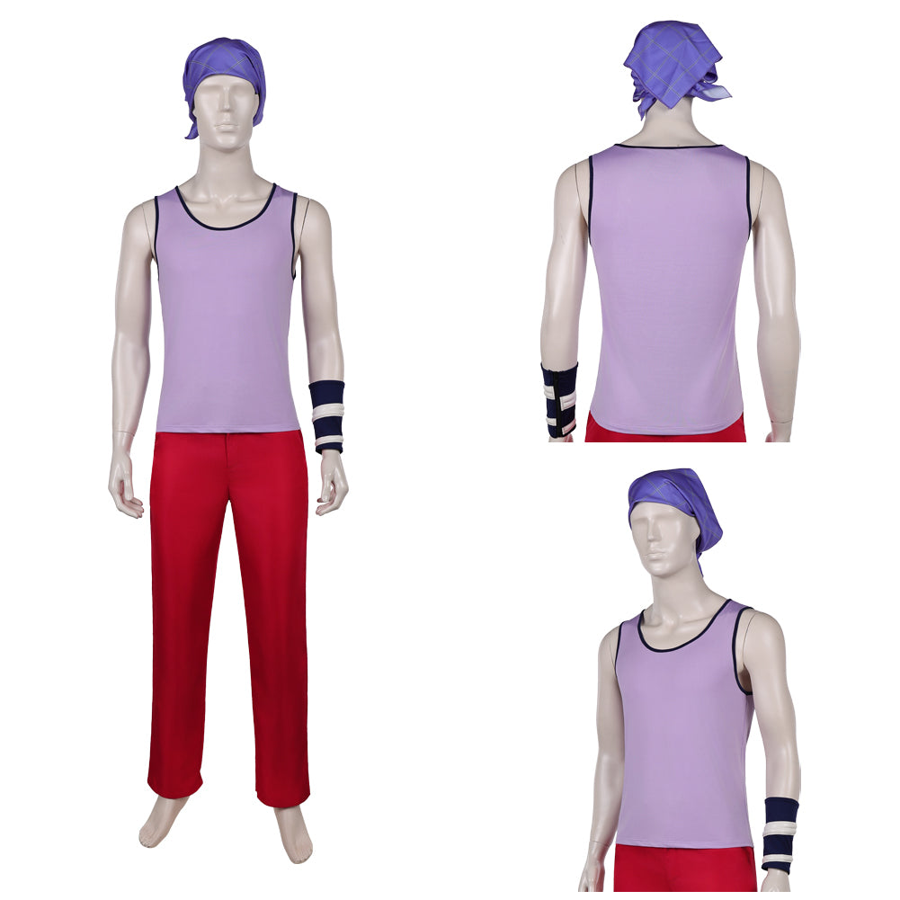 Usopp Kostüm Set One Piece Serie Usopp Cosplay Outfit	
