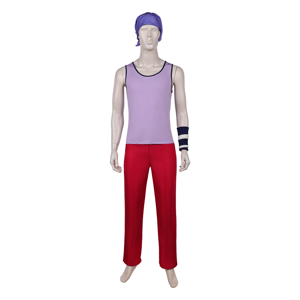 Usopp Kostüm Set One Piece Serie Usopp Cosplay Outfit	