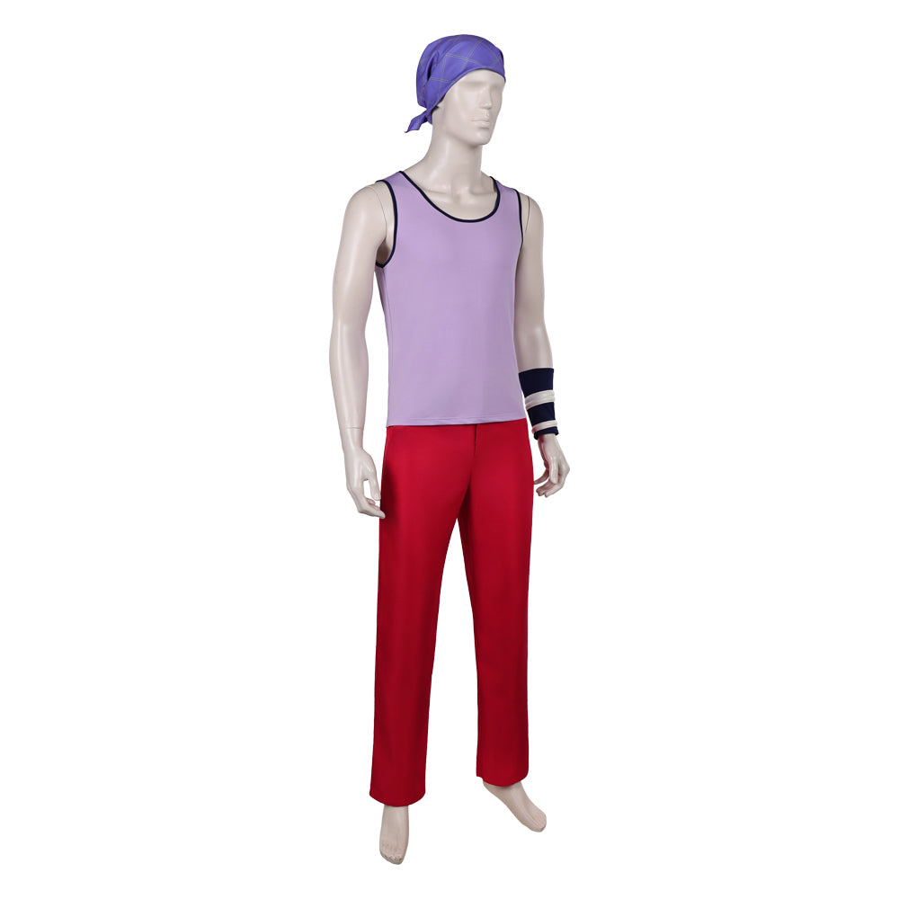 Usopp Kostüm Set One Piece Serie Usopp Cosplay Outfit	
