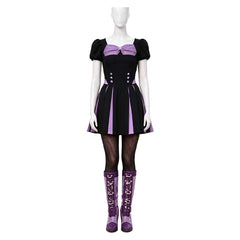 Vampirina Hauntley lila Kostüm Set Vampirina Vee Cosplay Outfit