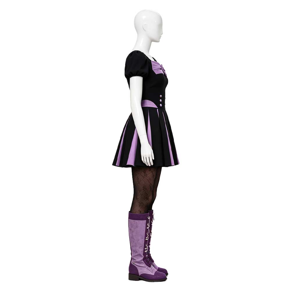 Vampirina Hauntley lila Kostüm Set Vampirina Vee Cosplay Outfit