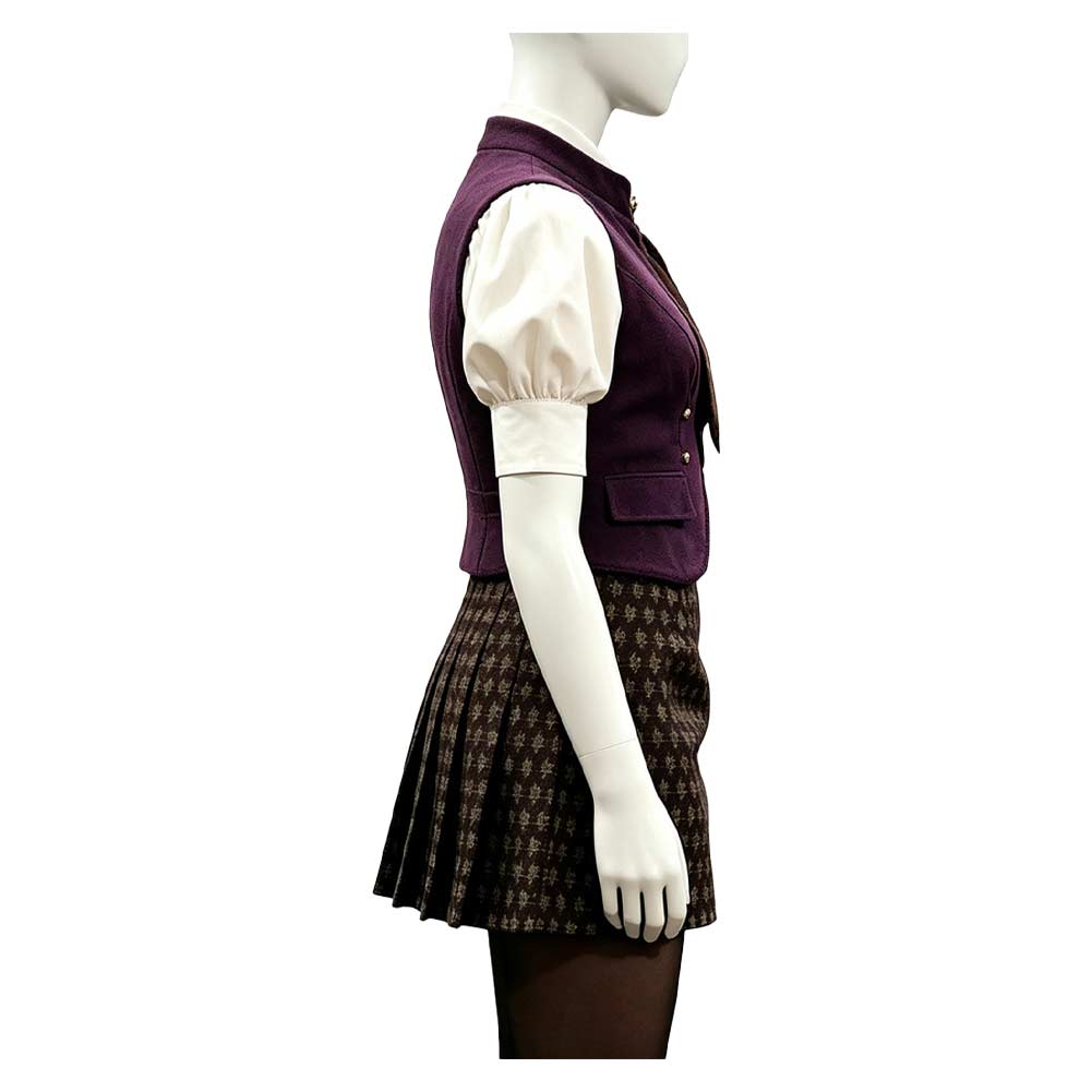 Vampirina lila Kostüm Set Vampirina Hauntley Vee Cosplay Outfit