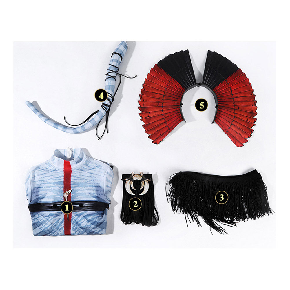 Varang Outfit Avatar Fire and Ash Varang Cosplay Kostüm Set