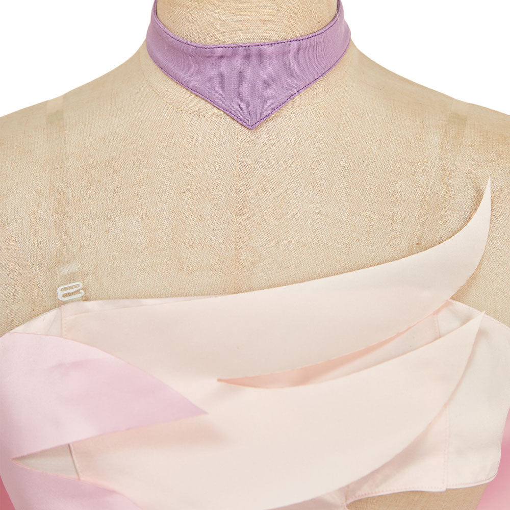 Velvette Hellaverse rosa Kostüm Hazbin Hotel Velvet Cosplay Outfit