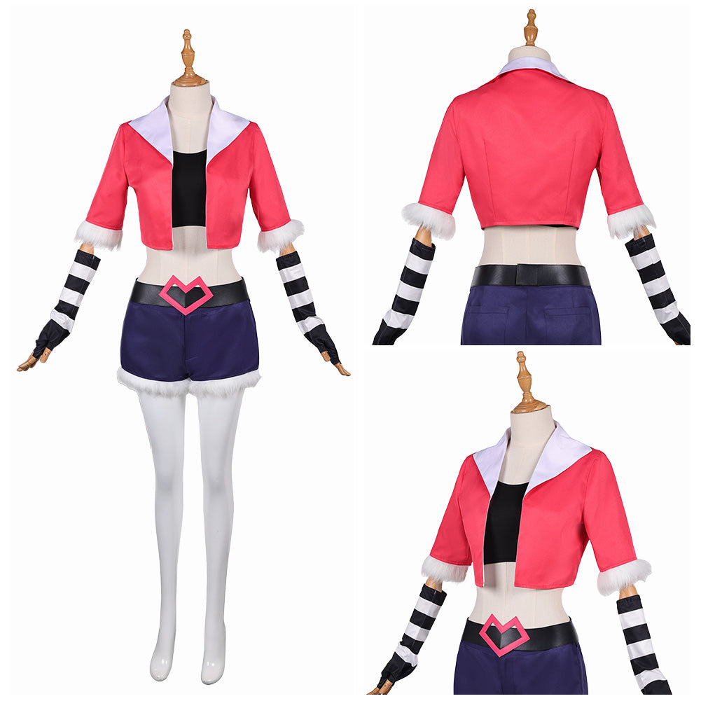 Velvette Outfits Hazbin Hotel Helluva Boss Velvette Cosplay Kostüm