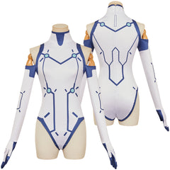 Vemola weiß Bodysuit Dandadan Bamora Cosplay Outfits