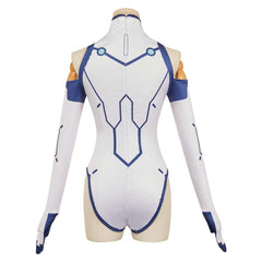 Vemola weiß Bodysuit Dandadan Bamora Cosplay Outfits