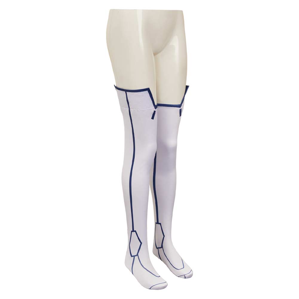 Vemola weiß Bodysuit Dandadan Bamora Cosplay Outfits