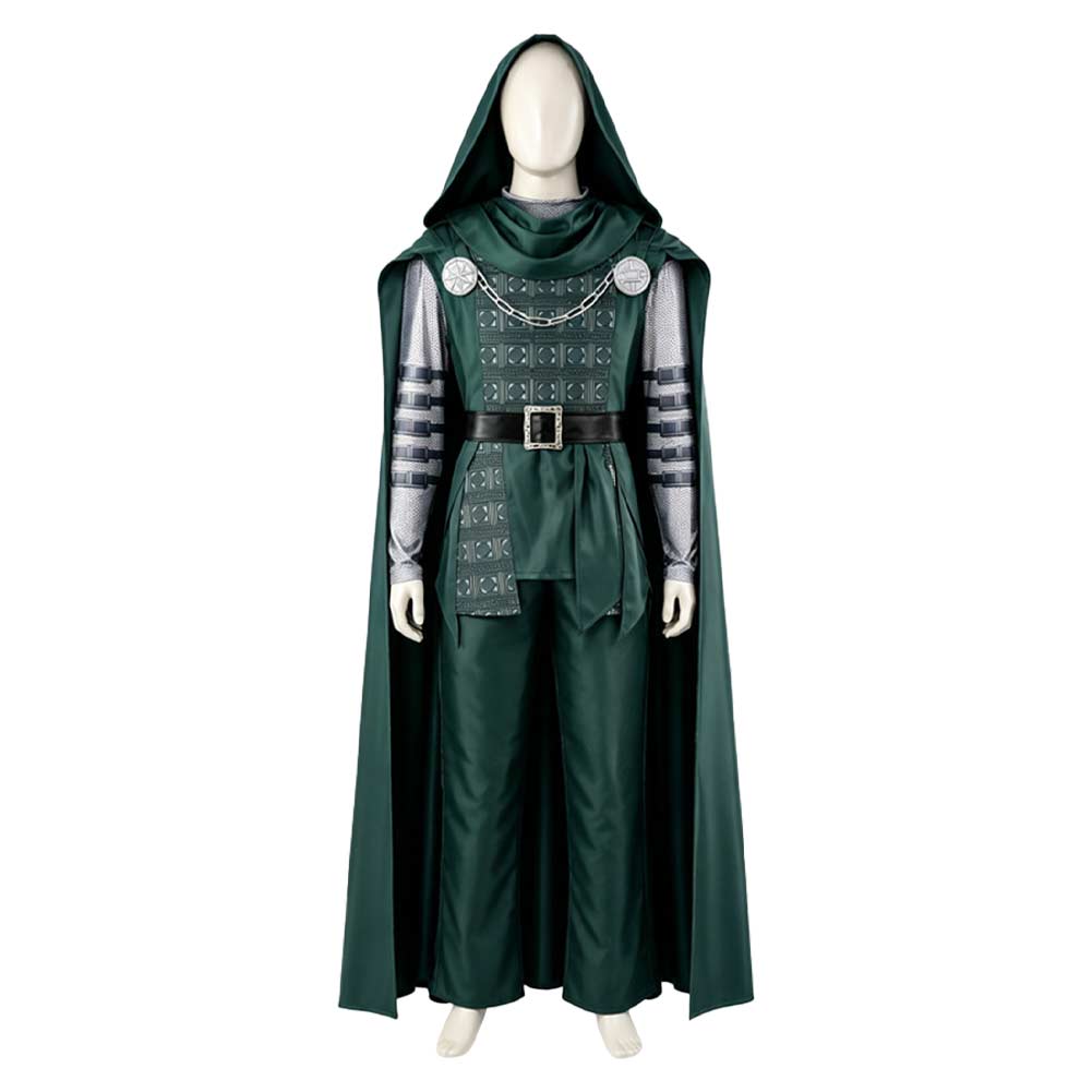 Victor von Doom grün Kostüm Set Avengers: Doomsday Doctor Doom Cosplay Outfit