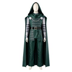 Victor von Doom grün Kostüm Set Avengers: Doomsday Doctor Doom Cosplay Outfit
