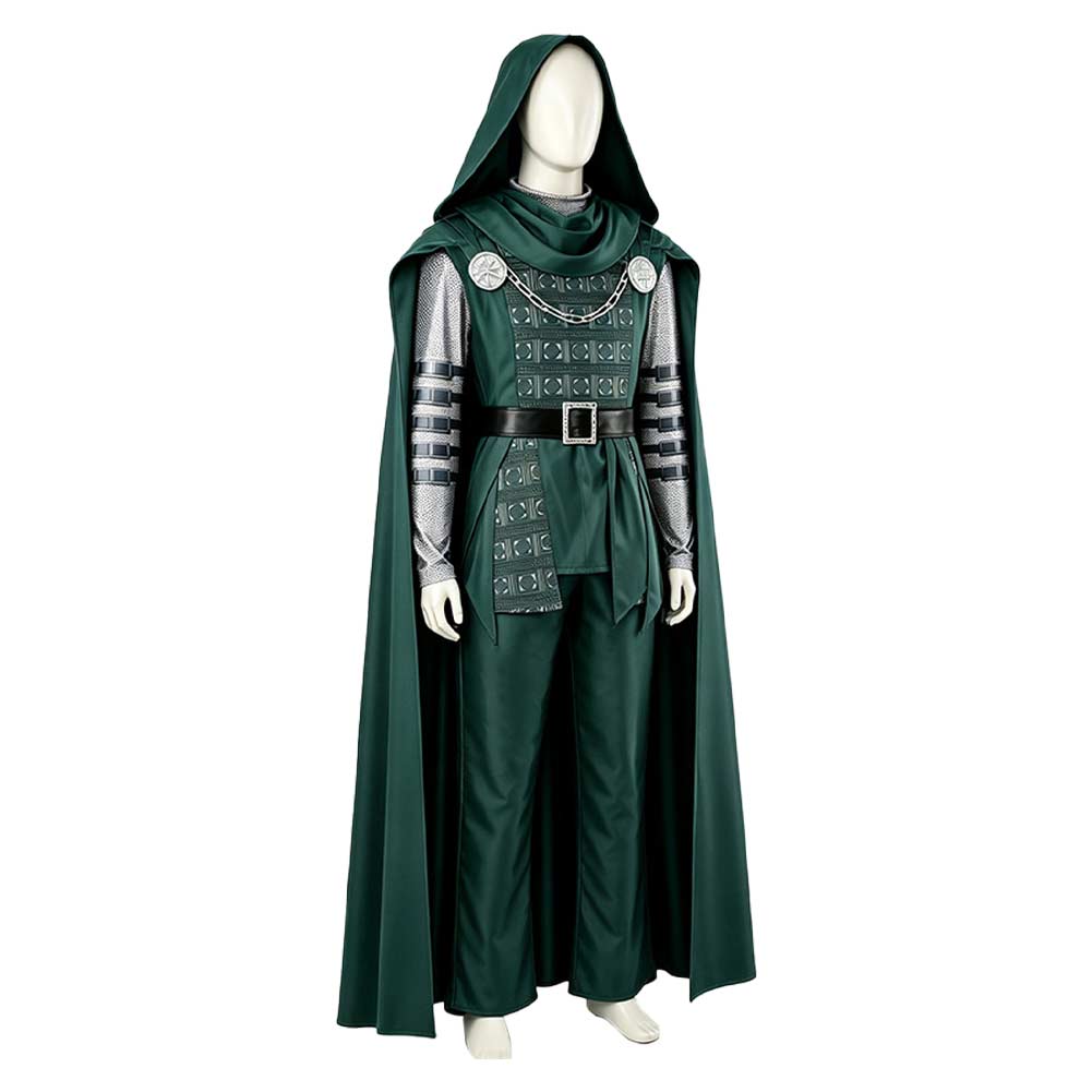 Victor von Doom grün Kostüm Set Avengers: Doomsday Doctor Doom Cosplay Outfit