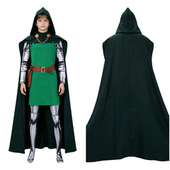 Victor von Doom Kinder grün Kostüm Set Avengers: Doomsday Dr. Doom Cosplay Outfit