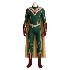 Vision grün Kostüm Set VisionQuest Vision Cosplay Outfit