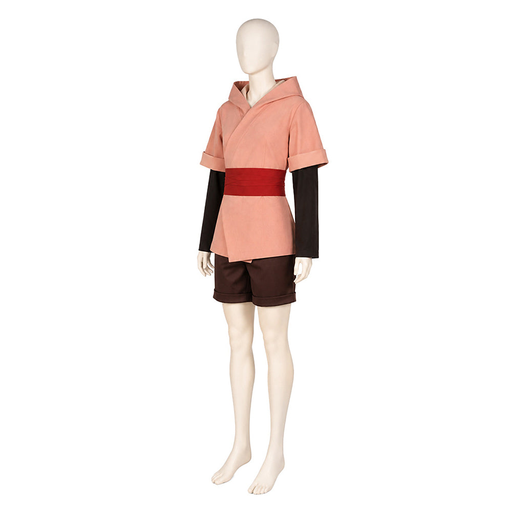 Visions Presents (2026) Lah Kara rosa Jedi Outfit Cosplay Kostüm