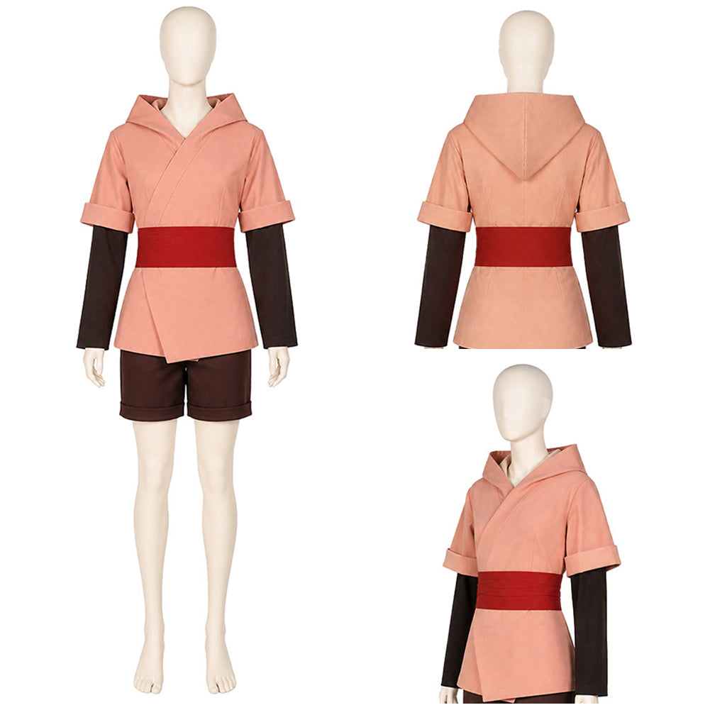Visions Presents (2026) Lah Kara rosa Jedi Outfit Cosplay Kostüm