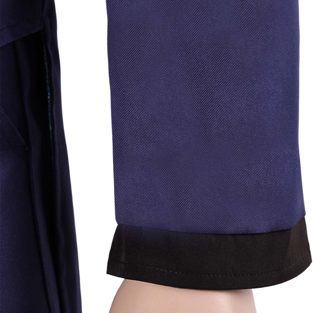 Vox blau Kostüm Set Hazbin Hotel Vox blau Cosplay Outfit