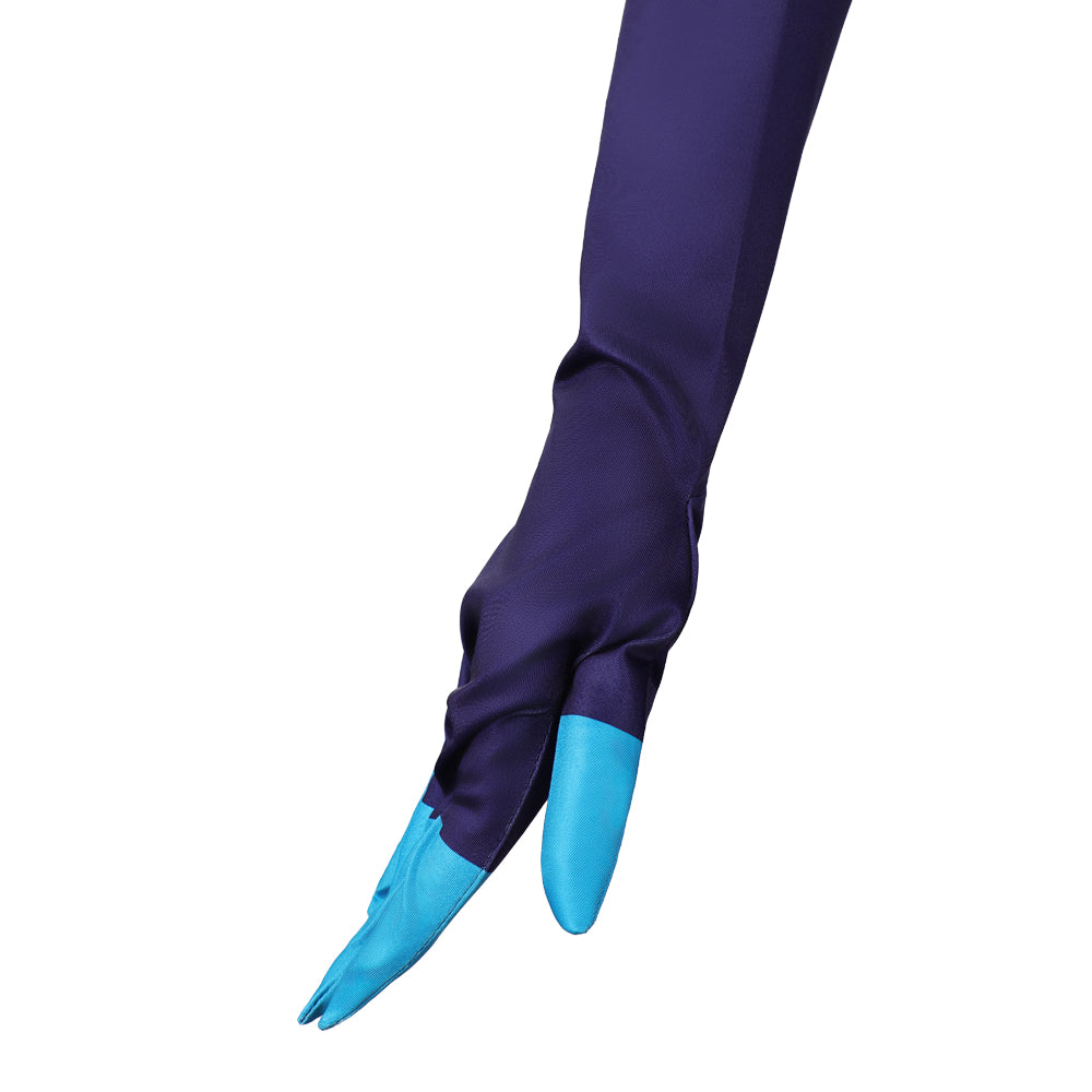 Vox blau Overall Hazbin Hotel Vox Jumpsuit Cosplay Outfit 