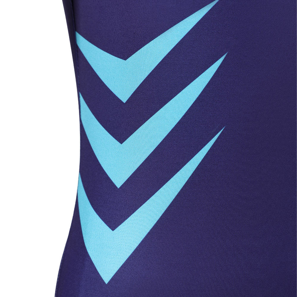 Vox blau Overall Hazbin Hotel Vox Jumpsuit Cosplay Outfit 