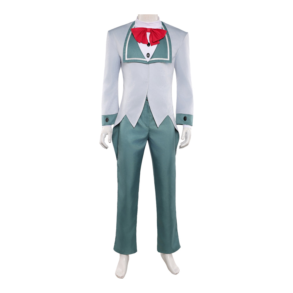 Vox grau Kostüm Set Hazbin Hotel 2025 Vincent Whittma Outfits 