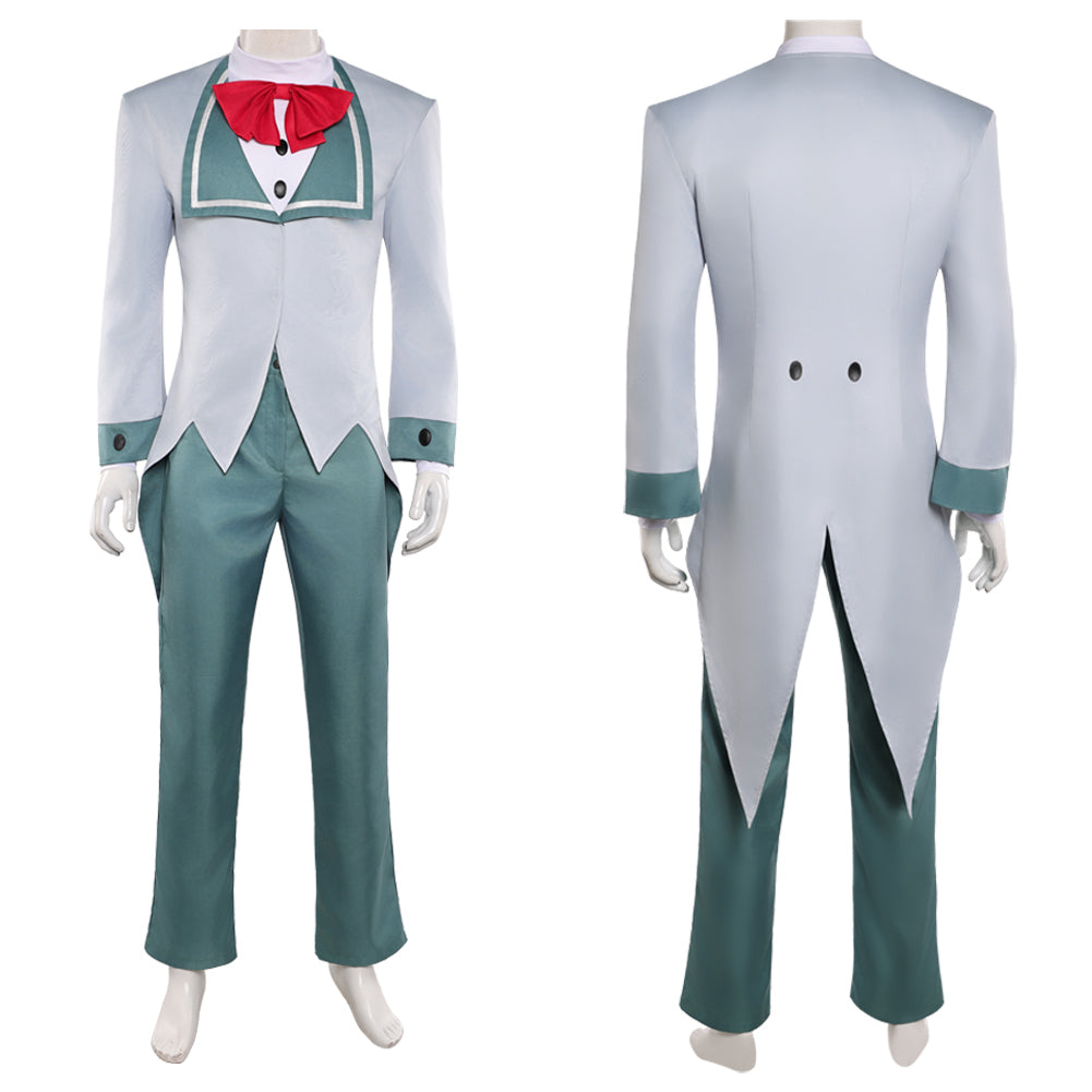 Vox grau Kostüm Set Hazbin Hotel 2025 Vincent Whittma Outfits 