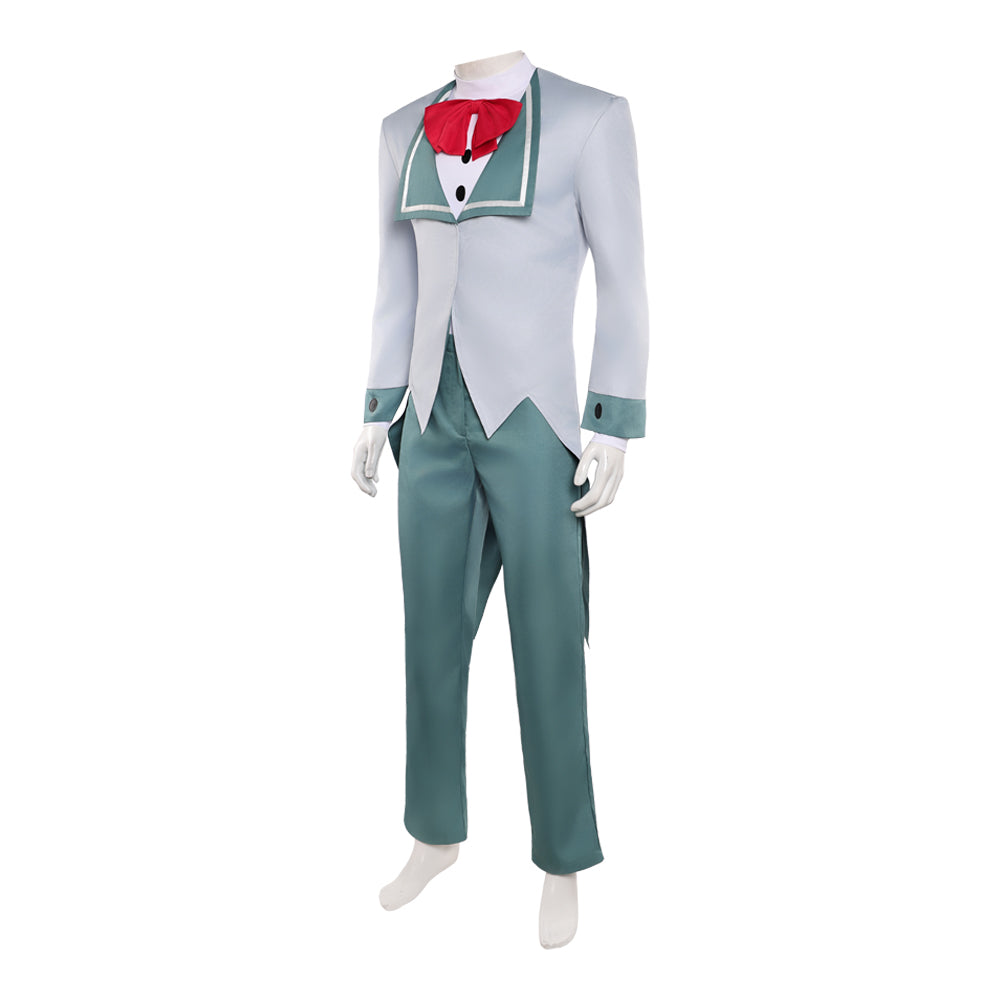 Vox grau Kostüm Set Hazbin Hotel 2025 Vincent Whittma Outfits 
