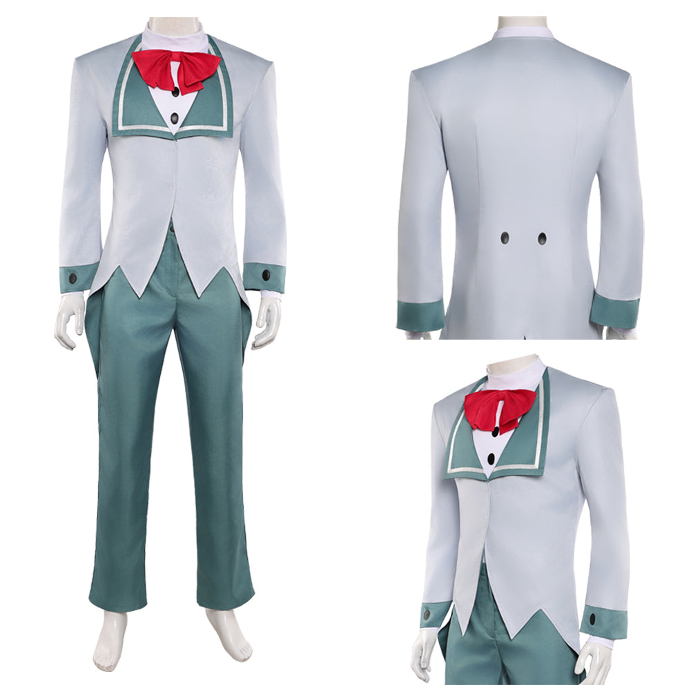 Vox grau Kostüm Set Hazbin Hotel 2025 Vincent Whittma Outfits 