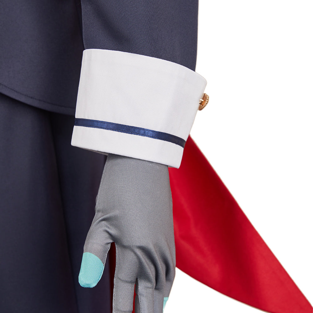 VOX schwarz-rot Outfit Hazbin Hotel Vincent Whittman Kostüm Set