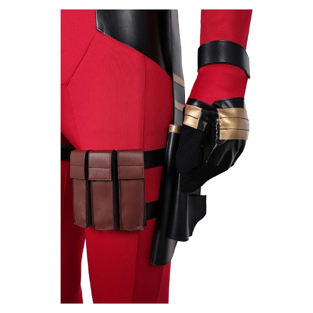 Wade Wilson Deadpool&Wolverine Deadpool Cosplay Jumpsuit Kostüm